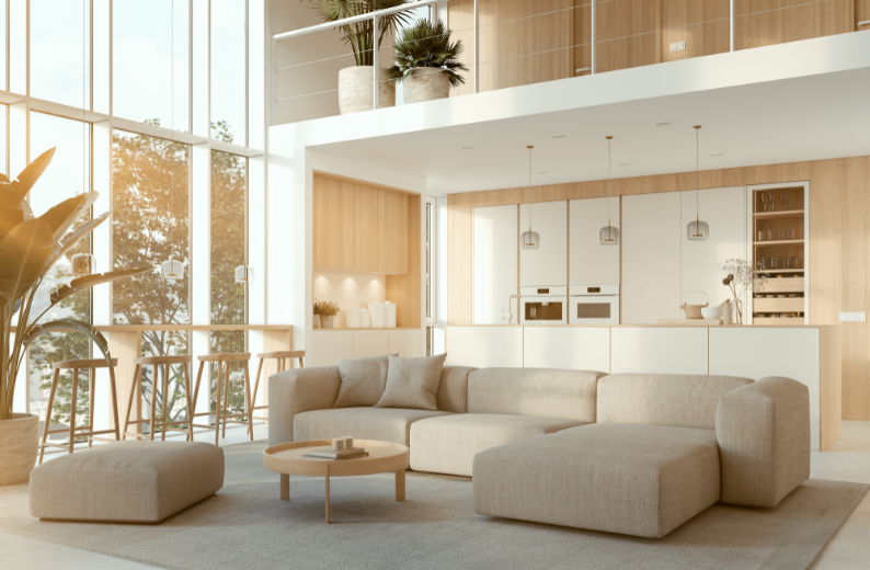 Japandi interior style and design